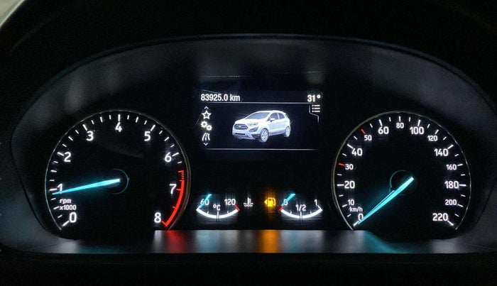 2019 Ford Ecosport TITANIUM 1.5L THUNDER EDTION PETROL, Petrol, Manual, 83,973 km, Odometer Image