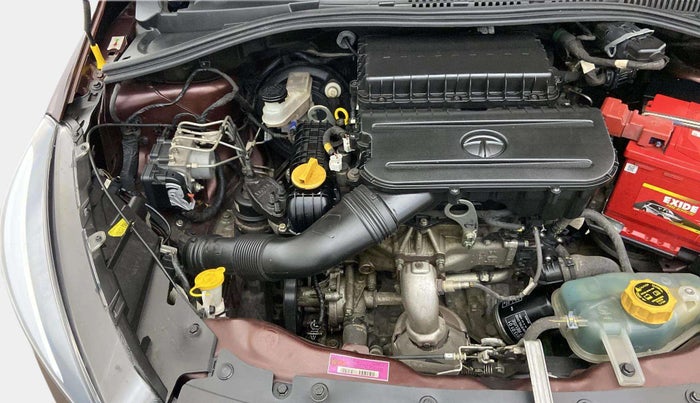 2022 Tata TIGOR XZ PLUS CNG, CNG, Manual, 57,344 km, Engine View - Right