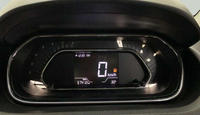 2022 Tata TIGOR XZ PLUS CNG, CNG, Manual, 57,344 km, Odometer Image