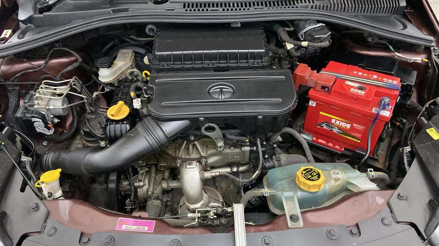 2022 Tata TIGOR XZ PLUS CNG, CNG, Manual, 57,344 km, Engine View