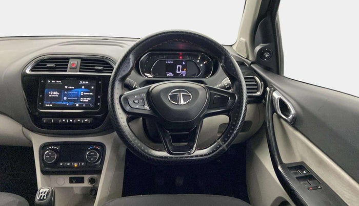 2022 Tata TIGOR XZ PLUS CNG, CNG, Manual, 57,344 km, Steering Wheel Close Up
