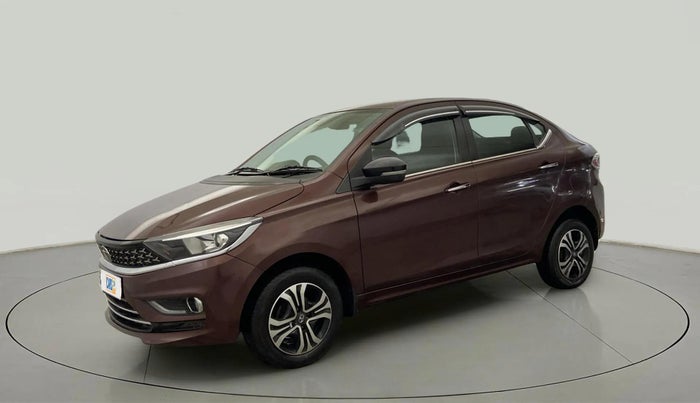 2022 Tata TIGOR XZ PLUS CNG, CNG, Manual, 57,344 km, Left Front Diagonal