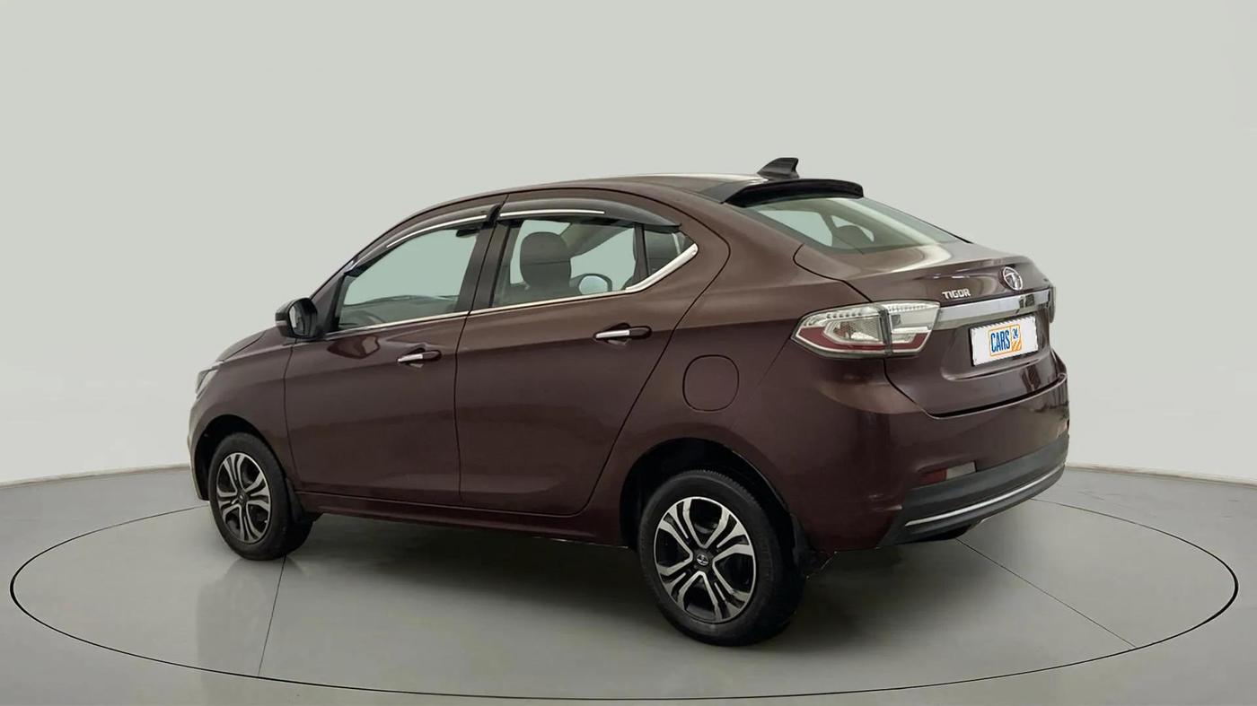 2022 Tata TIGOR XZ PLUS CNG, CNG, Manual, 57,344 km, Left Back Diagonal