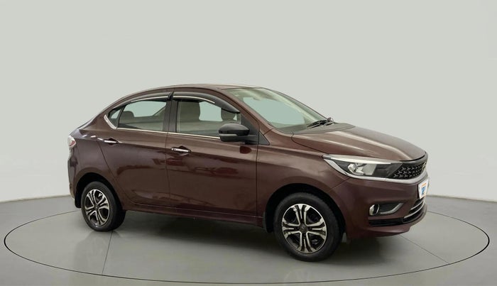 2022 Tata TIGOR XZ PLUS CNG, CNG, Manual, 57,344 km, Right Front Diagonal