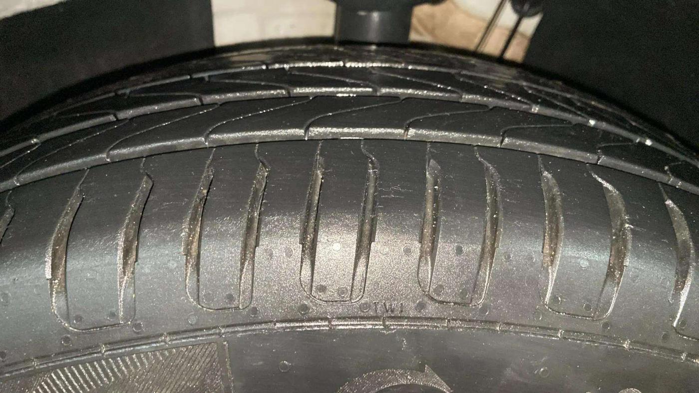 2021 Volkswagen TAIGUN GT 1.5 TSI MT, Petrol, Manual, 58,747 km, Left Front Tyre Tread