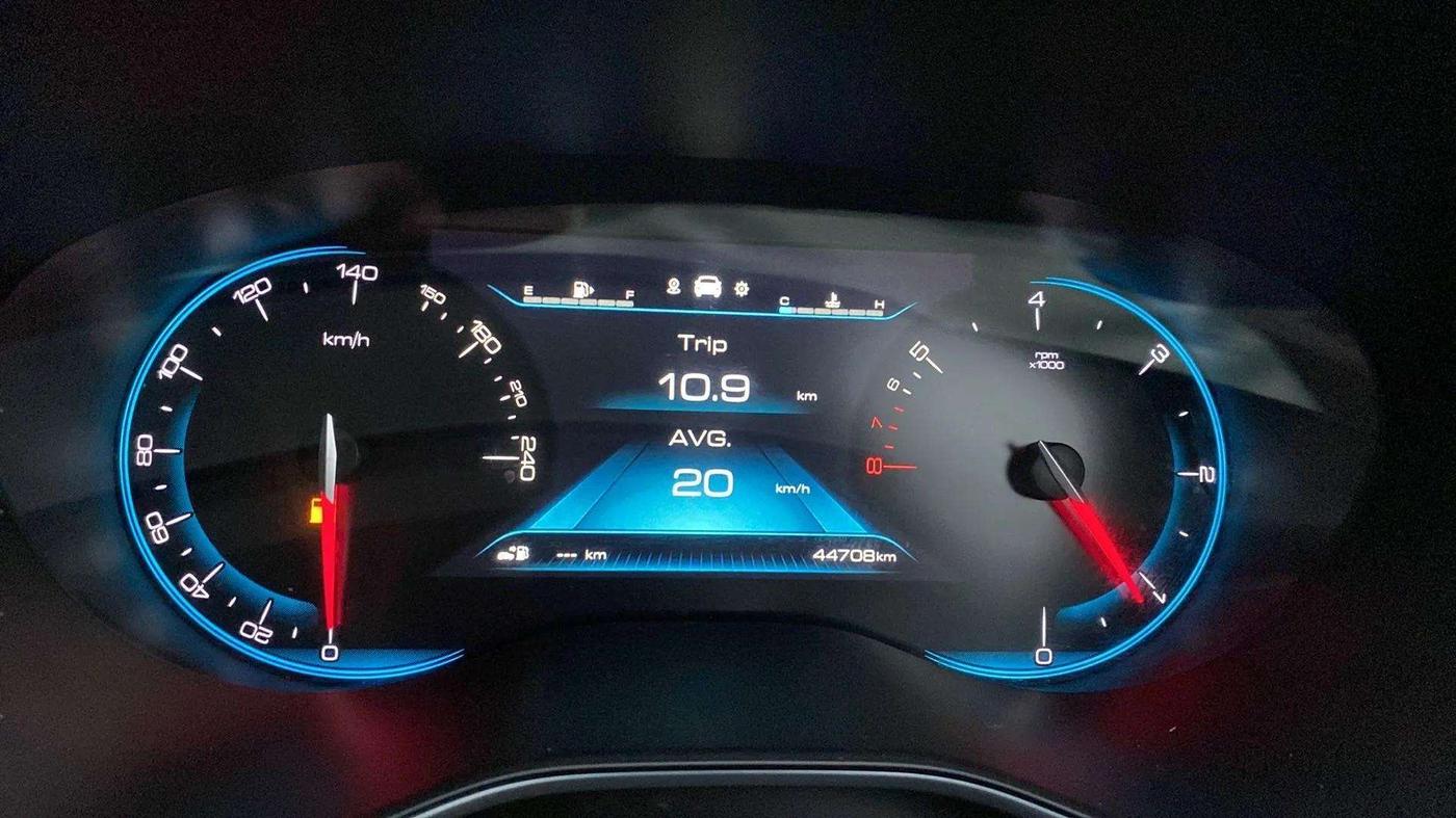 2021 MG HECTOR PLUS SHARP 1.5 PETROL TURBO HYBRID MT 6-STR, Petrol, Manual, 44,718 km, Odometer Image