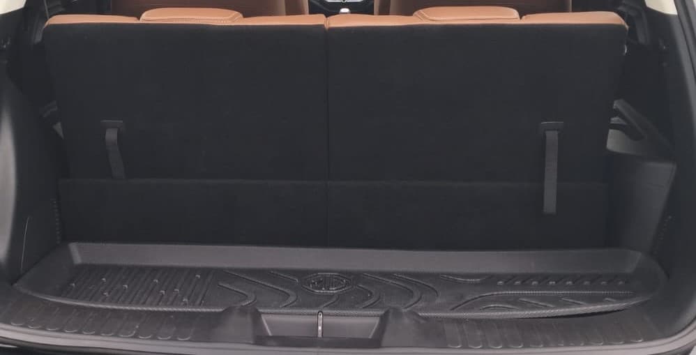 2021 MG HECTOR PLUS SHARP 1.5 PETROL TURBO HYBRID MT 6-STR, Petrol, Manual, 44,718 km, Boot Inside