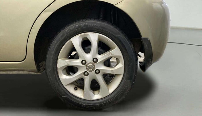 2014 Nissan Micra XV CVT, Petrol, Automatic, 64,396 km, Left Rear Wheel