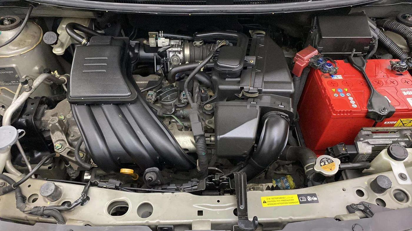 2014 Nissan Micra XV CVT, Petrol, Automatic, 64,396 km, Engine View