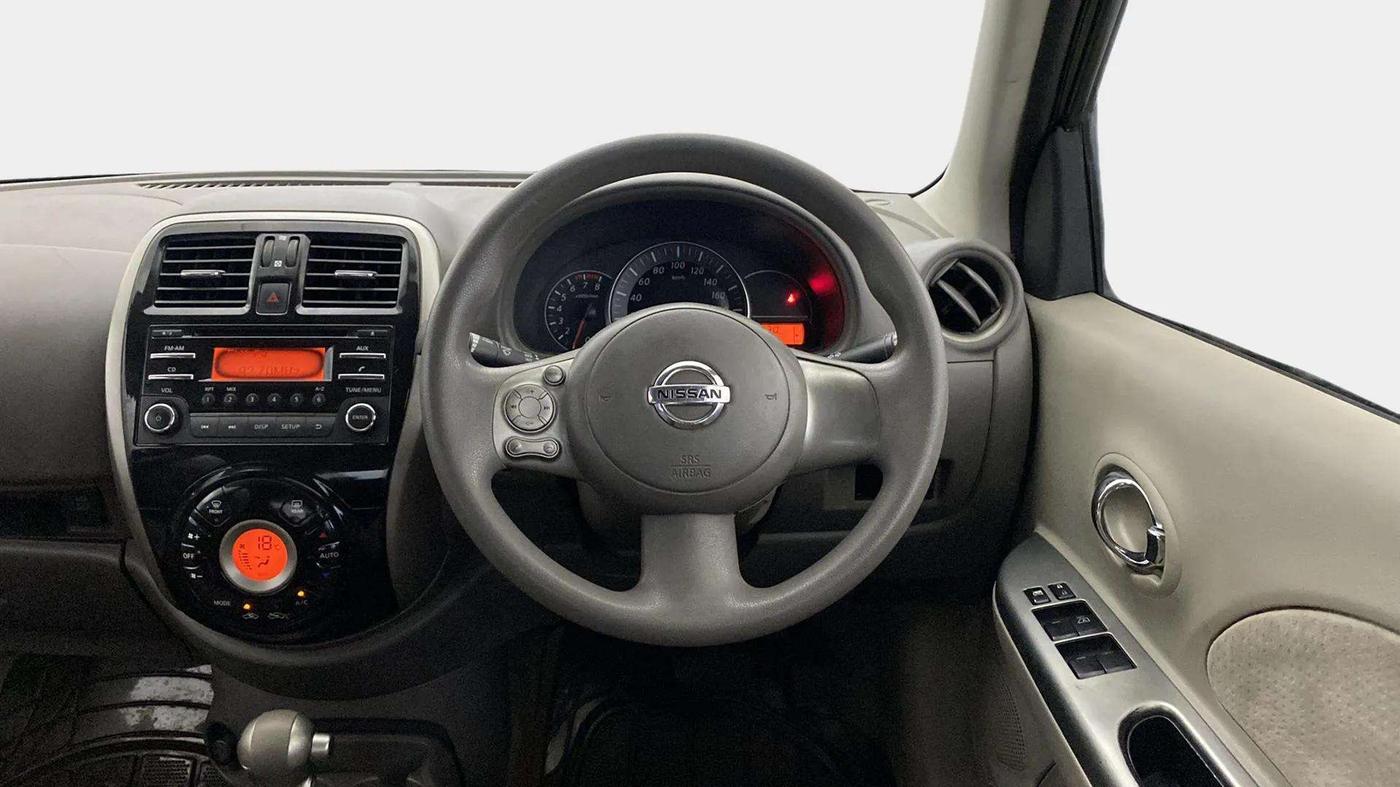 2014 Nissan Micra XV CVT, Petrol, Automatic, 64,396 km, Steering Wheel Close Up