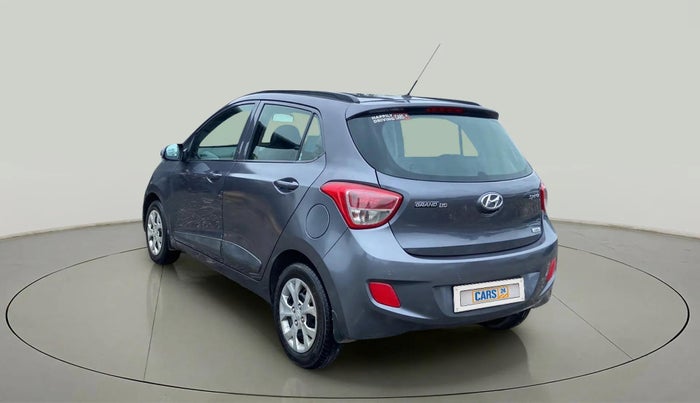 2015 Hyundai Grand i10 SPORTZ 1.1 CRDI, Diesel, Manual, 80,333 km, Left Back Diagonal
