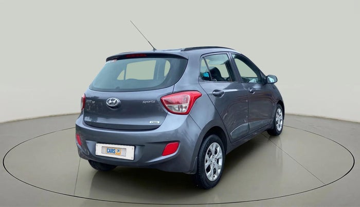 2015 Hyundai Grand i10 SPORTZ 1.1 CRDI, Diesel, Manual, 80,333 km, Right Back Diagonal