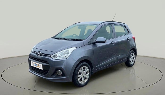 2015 Hyundai Grand i10 SPORTZ 1.1 CRDI, Diesel, Manual, 80,333 km, Left Front Diagonal