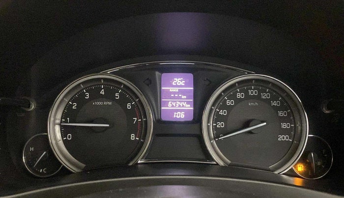 2015 Maruti Ciaz VXI+, Petrol, Manual, 64,335 km, Odometer Image