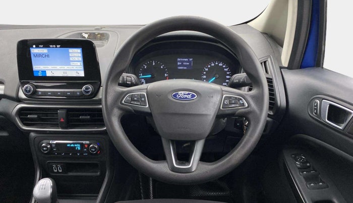 2018 Ford Ecosport TREND 1.5L DIESEL, Diesel, Manual, 1,30,075 km, Steering Wheel Close Up