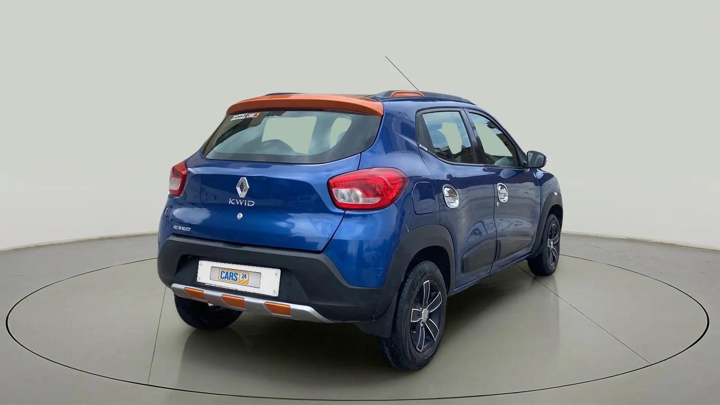 2018 Renault Kwid CLIMBER 1.0, Petrol, Manual, 67,555 km, Right Back Diagonal
