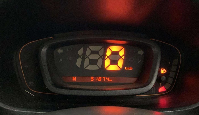 2018 Renault Kwid RXT 1.0 AMT (O), Petrol, Automatic, 51,905 km, Odometer Image