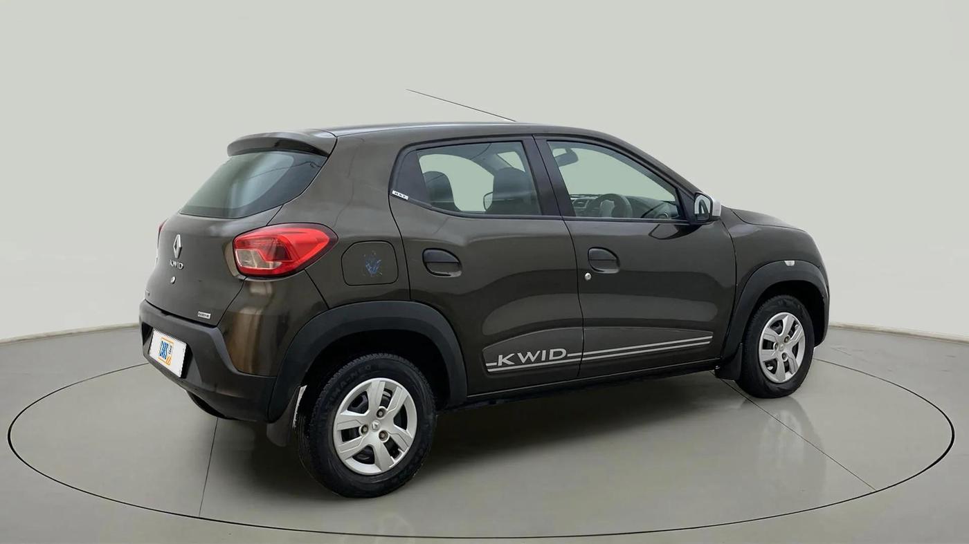 2018 Renault Kwid RXT 1.0 AMT (O), Petrol, Automatic, 51,964 km, Right Back Diagonal