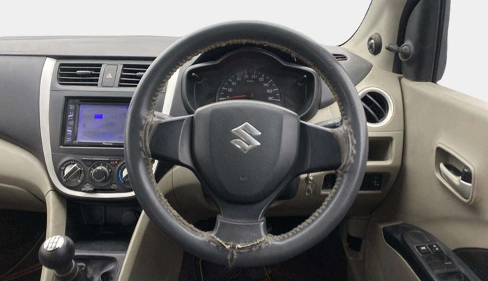 2014 Maruti Celerio VXI, Petrol, Manual, 62,983 km, Steering Wheel Close Up