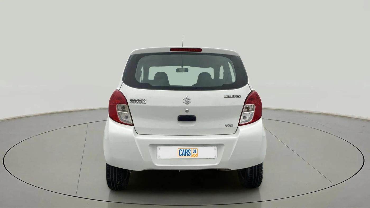 2014 Maruti Celerio VXI, Petrol, Manual, 62,983 km, Back/Rear