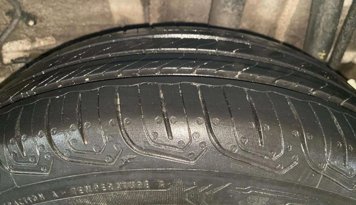 2023 Tata Tiago XTA PETROL, Petrol, Automatic, 21,455 km, Left Rear Tyre Tread