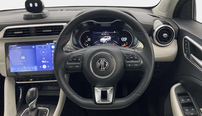 2023 MG ASTOR SHARP 1.5 CVT IVORY, Petrol, Automatic, 9,202 km, Steering Wheel Close Up