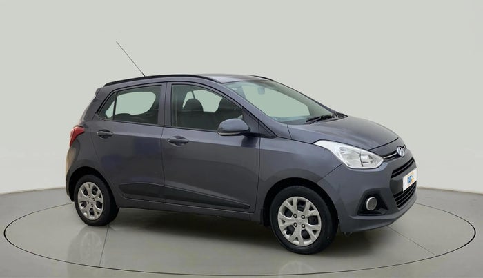 2015 Hyundai Grand i10 SPORTZ 1.2 KAPPA VTVT, Petrol, Manual, 1,03,186 km, Right Front Diagonal