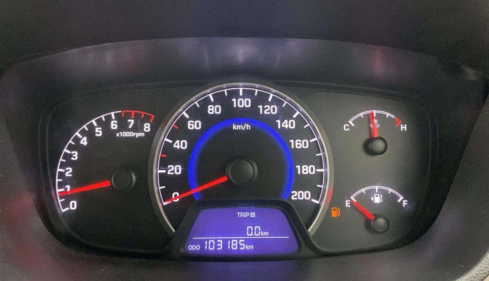 2015 Hyundai Grand i10 SPORTZ 1.2 KAPPA VTVT, Petrol, Manual, 1,03,186 km, Odometer Image