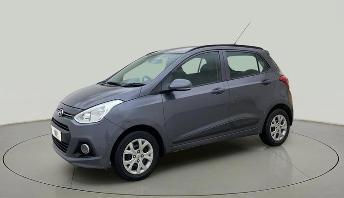 2015 Hyundai Grand i10 SPORTZ 1.2 KAPPA VTVT, Petrol, Manual, 1,03,186 km, Left Front Diagonal