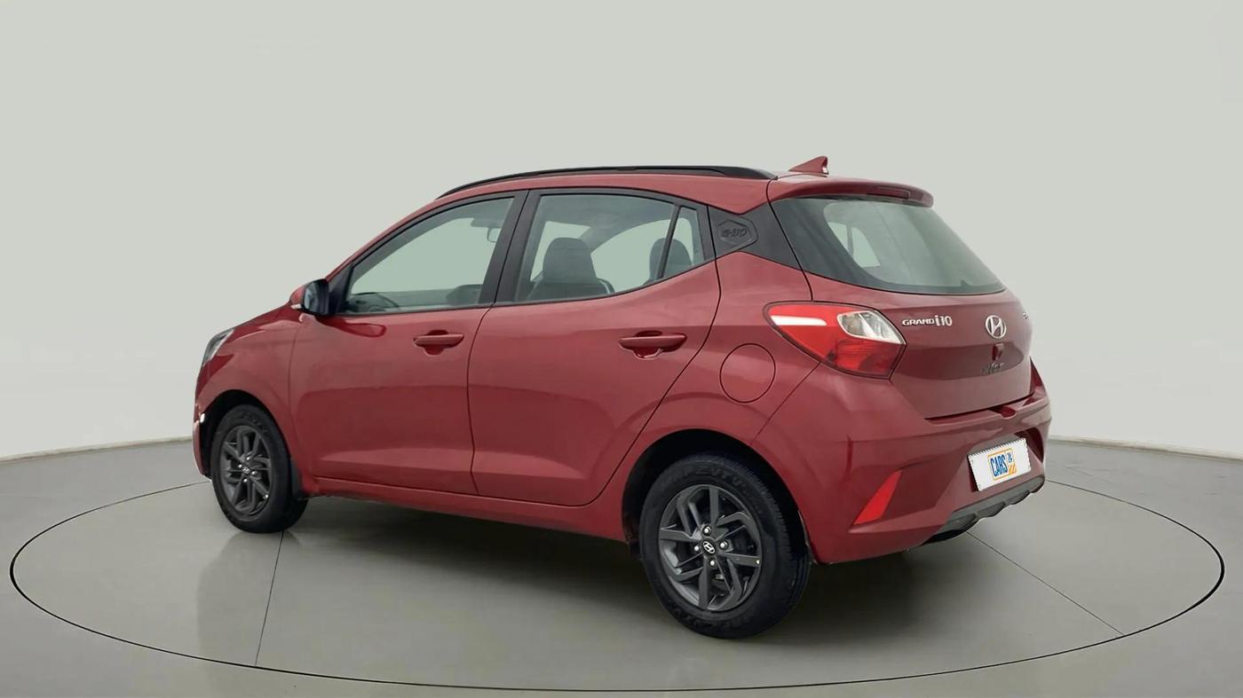 2019 Hyundai GRAND I10 NIOS SPORTZ AMT 1.2 KAPPA VTVT, Petrol, Automatic, 96,367 km, Left Back Diagonal