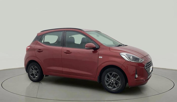 2019 Hyundai GRAND I10 NIOS SPORTZ AMT 1.2 KAPPA VTVT, Petrol, Automatic, 96,208 km, Right Front Diagonal