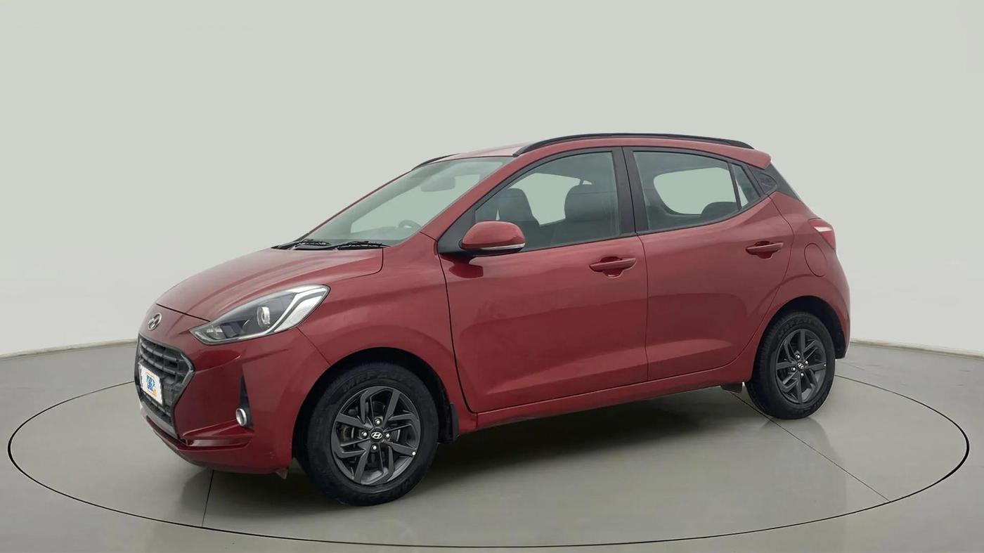 2019 Hyundai GRAND I10 NIOS SPORTZ AMT 1.2 KAPPA VTVT, Petrol, Automatic, 96,367 km, Left Front Diagonal