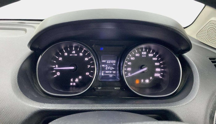 2018 Tata Tiago XZ PETROL, Petrol, Manual, 66,498 km, Odometer Image