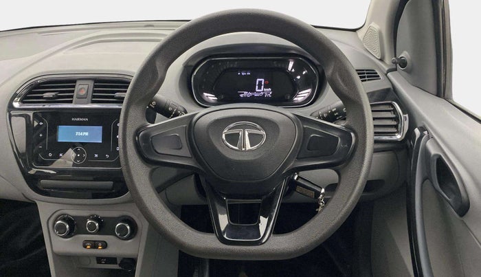 2022 Tata TIGOR XM PETROL, Petrol, Manual, 40,768 km, Steering Wheel Close Up