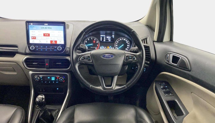 2019 Ford Ecosport TITANIUM + 1.5L PETROL, Petrol, Manual, 50,149 km, Steering Wheel Close Up