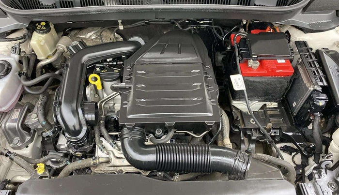2021 Skoda KUSHAQ STYLE 1.0L TSI MT, Petrol, Manual, 77,520 km, Engine View