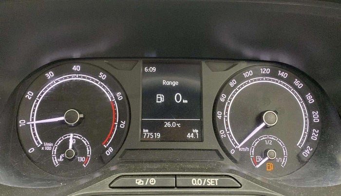 2021 Skoda KUSHAQ STYLE 1.0L TSI MT, Petrol, Manual, 77,520 km, Odometer Image