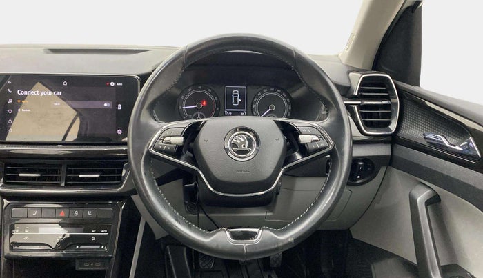 2021 Skoda KUSHAQ STYLE 1.0L TSI MT, Petrol, Manual, 77,520 km, Steering Wheel Close Up