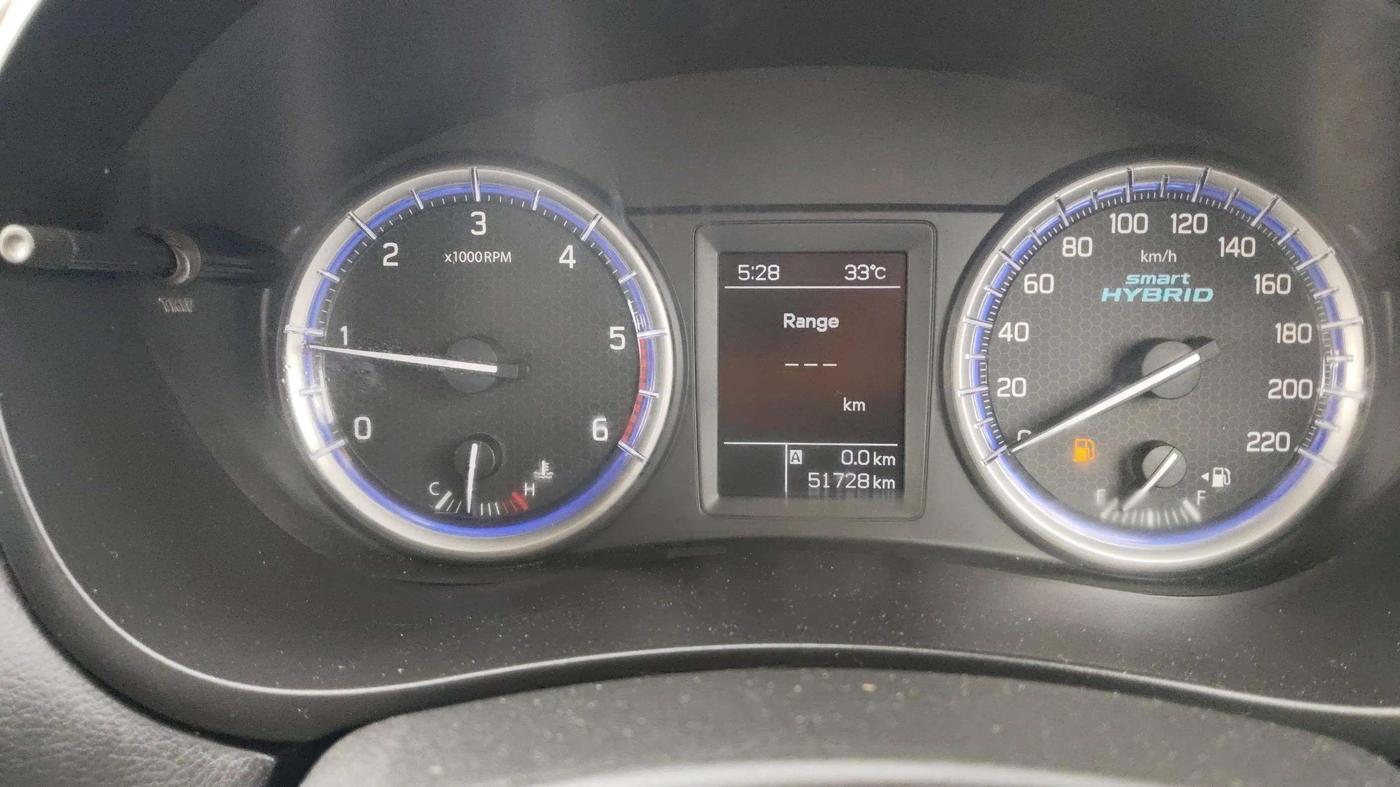 2018 Maruti S Cross ZETA 1.3, Diesel, Manual, 51,727 km, Odometer Image