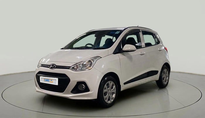 2016 Hyundai Grand i10 SPORTZ 1.2 KAPPA VTVT, Petrol, Manual, 25,800 km, Left Front Diagonal