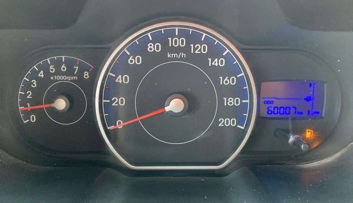 2013 Hyundai i10 SPORTZ 1.2, Petrol, Manual, 60,006 km, Odometer Image