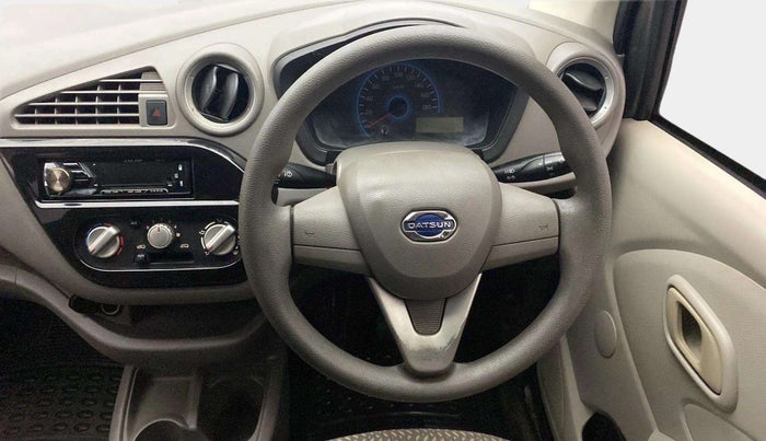 2016 Datsun Redi Go T (O), Petrol, Manual, 77,864 km, Steering Wheel Close Up