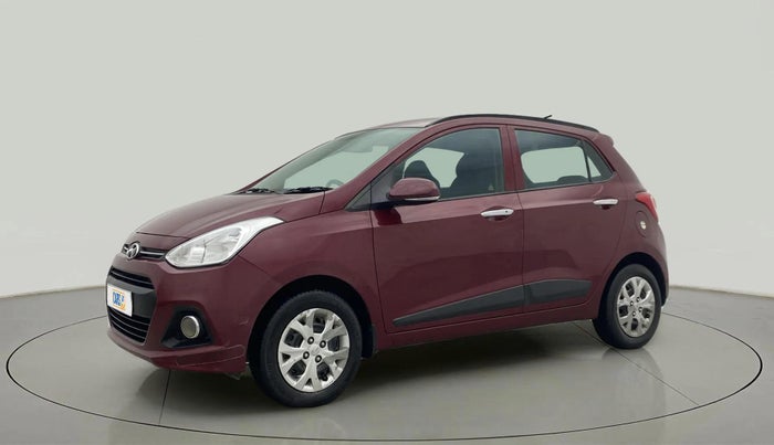 2014 Hyundai Grand i10 SPORTZ 1.2 KAPPA VTVT, Petrol, Manual, 82,548 km, Left Front Diagonal