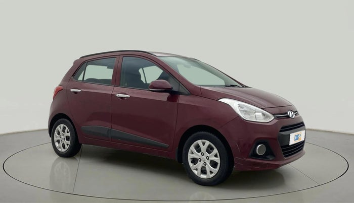2014 Hyundai Grand i10 SPORTZ 1.2 KAPPA VTVT, Petrol, Manual, 82,548 km, Right Front Diagonal
