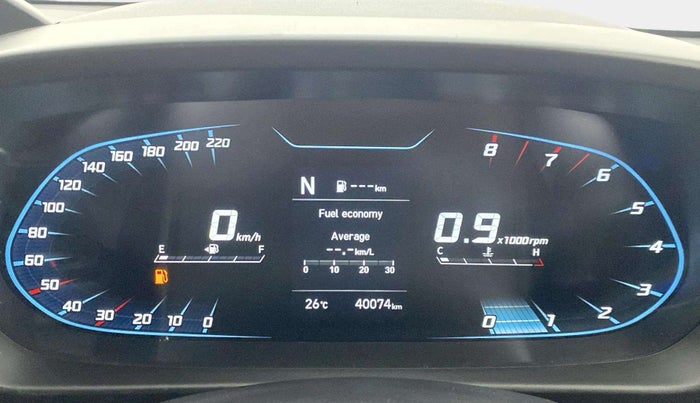 2021 Hyundai NEW I20 Asta 1.0 GDI Turbo IMT, Petrol, Manual, 40,029 km, Odometer Image