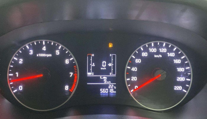 2019 Hyundai Elite i20 SPORTZ PLUS 1.2, Petrol, Manual, 56,017 km, Odometer Image