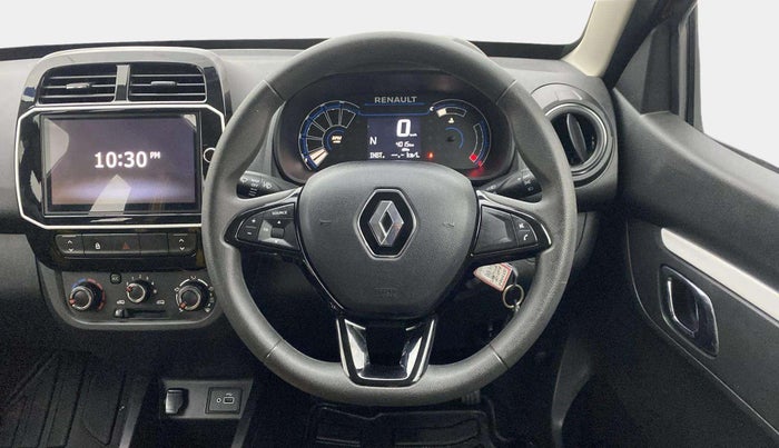 2024 Renault Kwid CLIMBER 1.0 AMT Dual Tone , Petrol, Automatic, 4,015 km, Steering Wheel Close Up