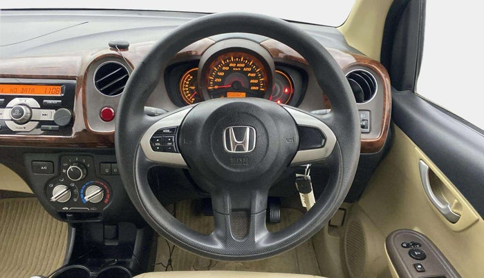 2013 Honda Amaze 1.2L I-VTEC VX, Petrol, Manual, 50,046 km, Steering Wheel Close Up