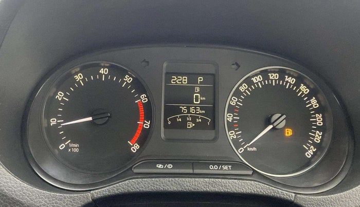 2018 Skoda Rapid AMBITION 1.6 MPI AT, Petrol, Automatic, 75,115 km, Odometer Image