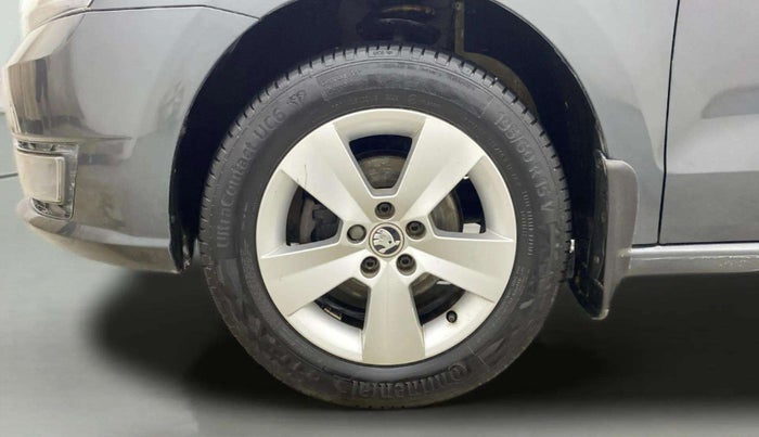 2018 Skoda Rapid AMBITION 1.6 MPI AT, Petrol, Automatic, 75,115 km, Left Front Wheel